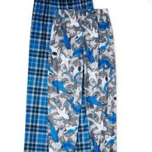 PJ & Me Boys 2 Pack Jogger & Lounge Style Pajama Pants